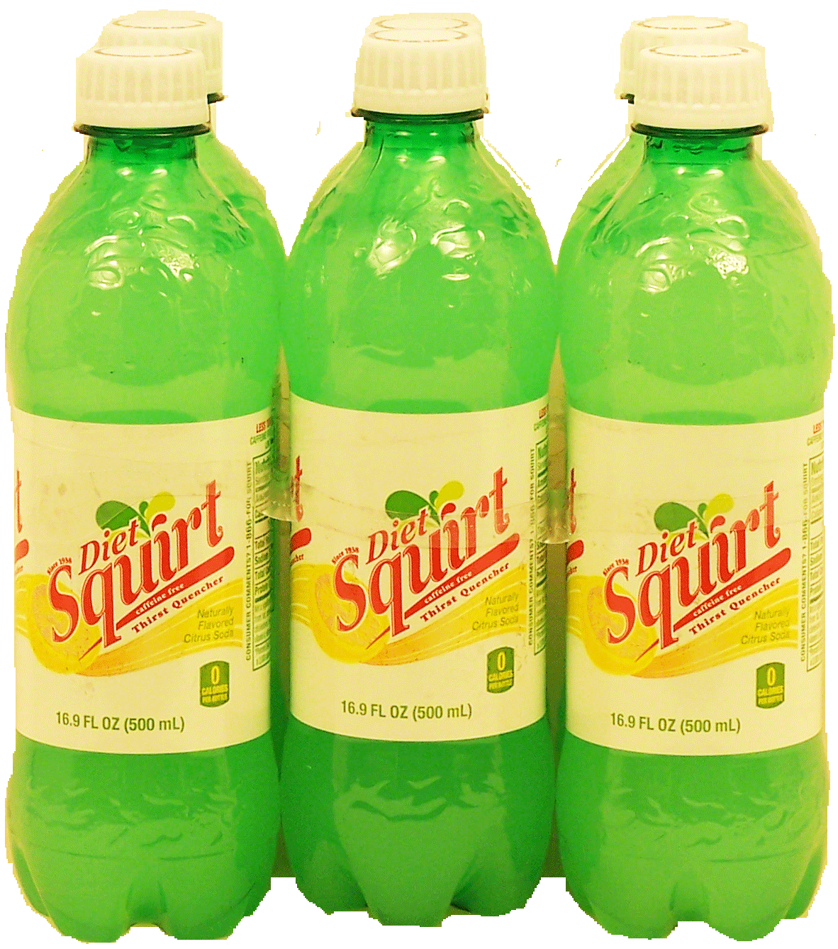 Squirt  diet citrus soda, caffeine free, 16.9-fl. oz. Full-Size Picture